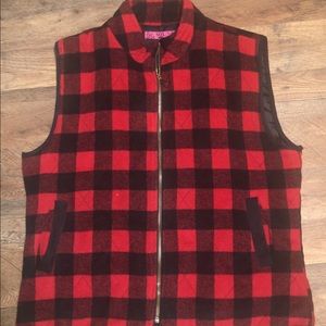 Plaid vest